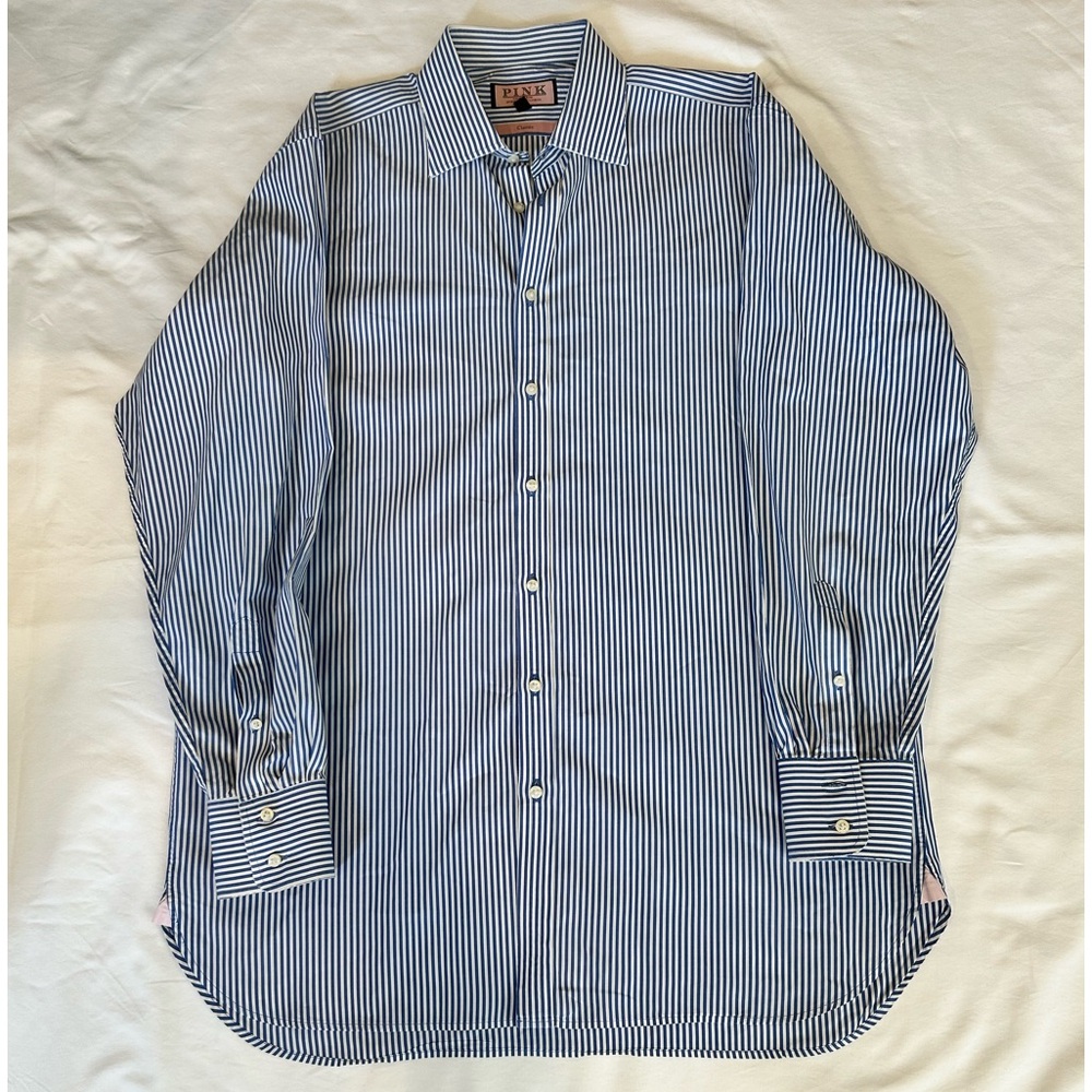MEN’S CLASSIC THOMAS PINK‎ CLASSIC DRESS SHIRT JERMYN STREET LONDON